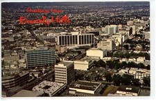 Beverly Hills, California Aerial View Postcard
