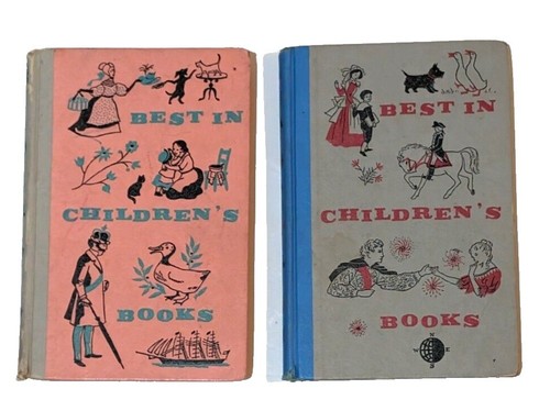 Vintage Ruby Series Children's Book 1973 Lot of 2 Cute Graphics