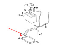 LEXUS ES XV30 Support de batterie 7440406050 74404-06050 NEUF ORIGINAL