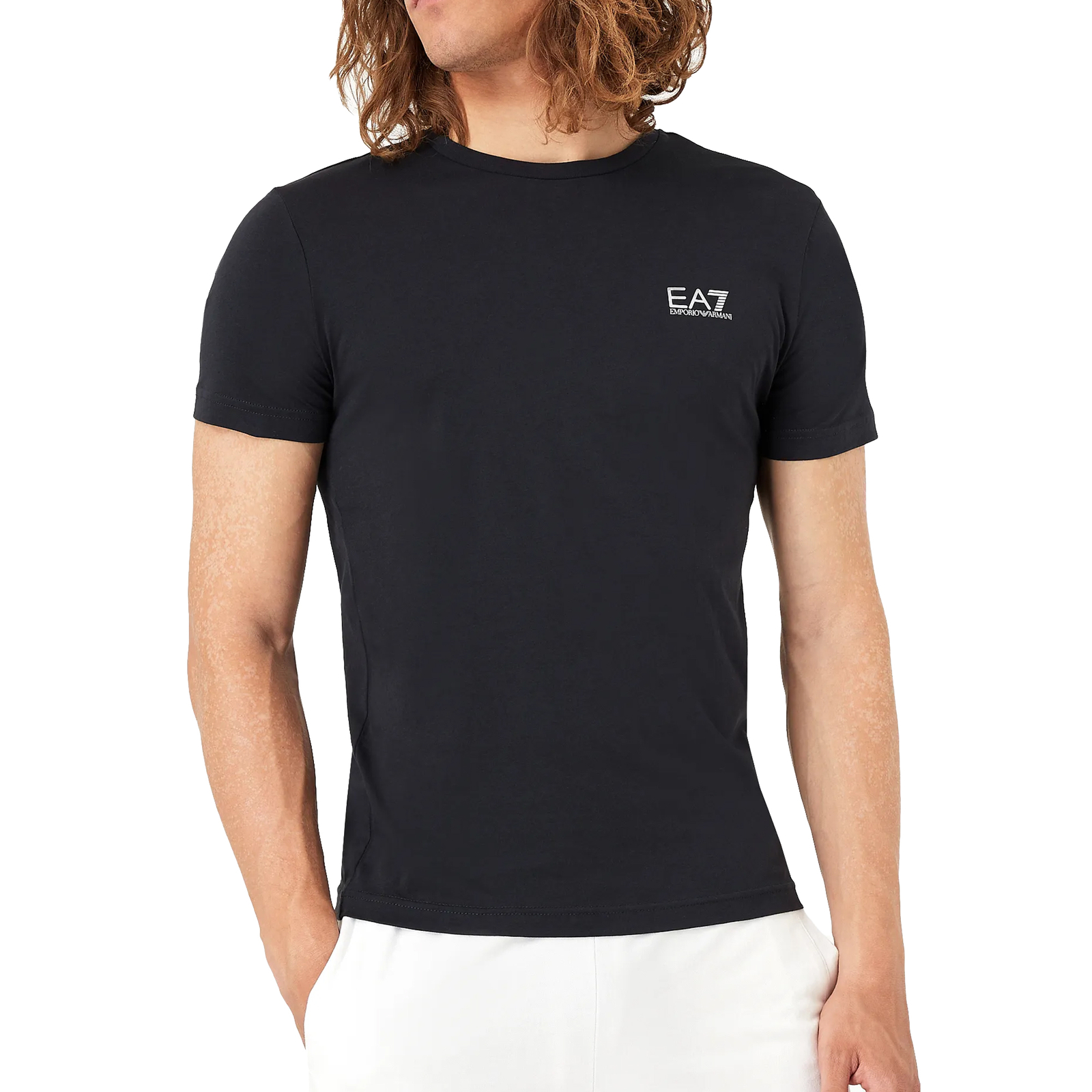 Ea7 Emporio Armani T-Shirt da Uomo Core Identity Blu Taglia S Codice 8NPT51PJ...