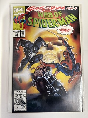 WEB OF SPIDER-MAN #96 1992 NEAR MINT MARVEL COMICS b-479