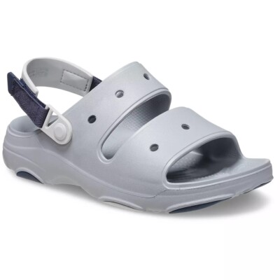 Crocs Classic All Terrain Strap Sandals Light Gray Color  display picture 1