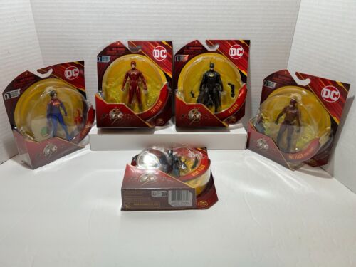 The Flash - DC - Lot of 5 Action Figures - Spin Master 1st Edition