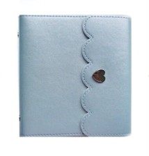 Simply Gilded Blue Frosty Mini Sticker Album Fits The Coffee Monsterz Co Sheets