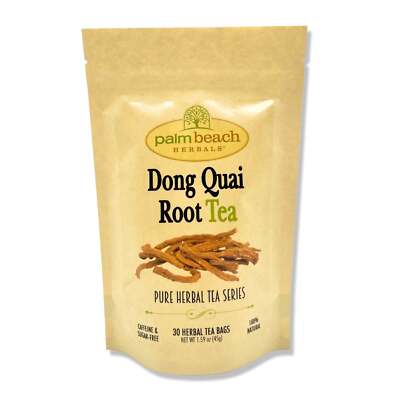 Dong Quai Root Tea by Palm Beach Herbals  | 30ct, Caffeine-Free
