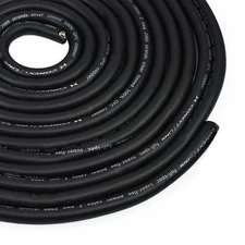 5ft 2 GA Gauge Car Battery Power Cable Ground Wire Tinned OFC Copper Frost Black