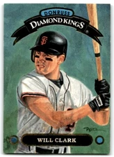 1992 DONRUSS DIAMOND KINGS WILL CLARK SAN FRANCISCO GIANTS #DK-2