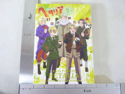 HETALIA Axis Powers Storyboard 2 Art Works Anime Book 2009 Japan *