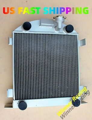 #ad #ad 22quot; tall 22quot; wide For Ford Lowboy chopped w flathead V8 engine Aluminum Radiator $199.00