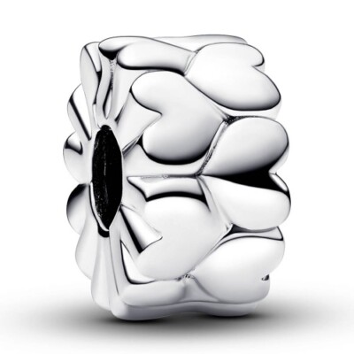 Herzmuster Clip PANDORA Charm 792828C00