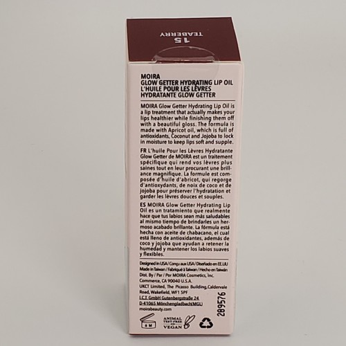 Moira Glow Getter Hydrating Lip Oil Treatment 4.6ml / 0.16fl oz Select Shade New - Picture 15 of 18