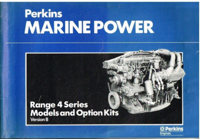 PERKINS 4-135 , 4-165 , 4-200 & 4-240 MARINE MOTOR AUSWAHL/EINBAUANLEITUNG