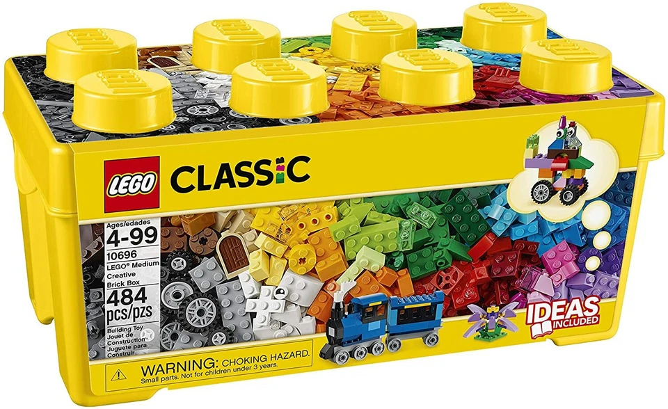 LEGO Classic Medium Creative Brick Box 10696 creative building Toy (484 Pieces) - Image 2 of 4