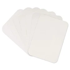 TIDI Choice Tray Covers,White (Case of 1,000)Heavyweight  11" x 17-1/4" Weber C