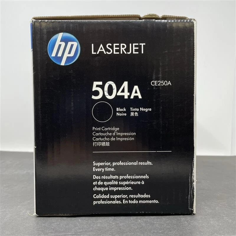Cartucho de tóner HP LaserJet 504A - CE250A, negro Foto 3 de 4