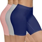 Women’s Anti Chafing Smooth Stretch Long Leg Hipster Briefs Seamless Shorts