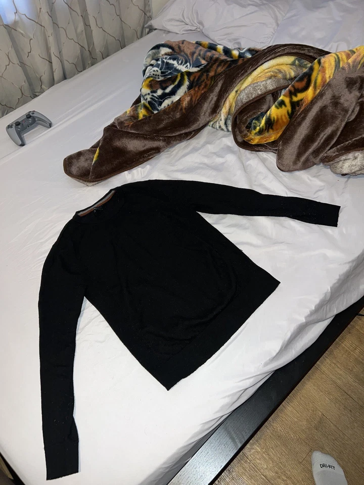 Express Crew Neck Merino Wool Sweater Medium  - Image 2 of 4