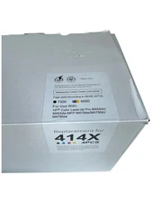 414X Toner Cartridge for HP Color LaserJet Pro 4 Pack Black With Chip