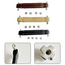 Vintage Style Leather Guitar AMP Handle W/ Screw For Guitar Amplifiers-Speaker