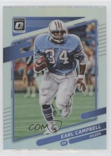 2021 Panini Donruss Optic Holo Prizm Earl Campbell #106 HOF 0ux1