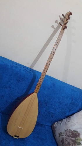 Curved Mulberry Saz, Oyma Dut Bağlama