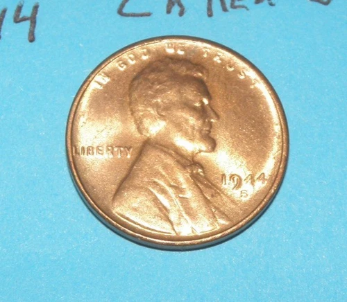 1944 S   LINCOLN WHEAT CENT   CHOICE RED UNCIRCULATED  #1