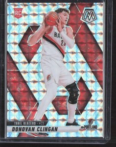 2024 Panini Mosaic Prizm Silver Mosaic #246 Donovan Clingan