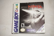 Return of the Ninja (Nintendo Game Boy Color, 2001) for sale