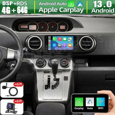 4+64GB CarPlay For Scion xB 2008-2015 Android 13 Car Stereo Radio GPS RDS Player