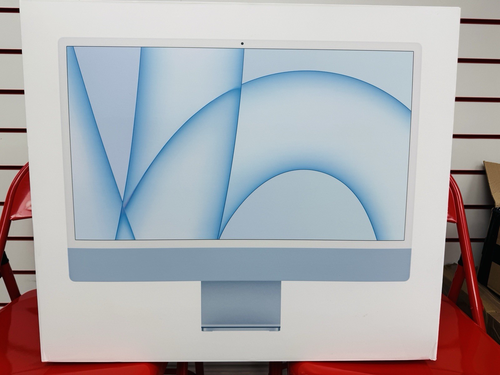 Apple iMac 24"" (256GB SSD, Apple M1, 3.20GHz, 8GB, 7-Core GPU) Blue -...