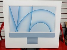 Image of Apple iMac 24" (256GB SSD, Apple M1, 3.20GHz, 8GB, 7-Core GPU) Blue -...