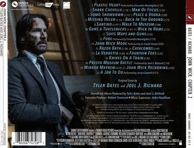 JOEL RICHARD/TYLER BATES - JOHN WICK: CHAPTER 2 [ORIGINAL MOTION PICTURE SOUNDTR