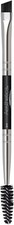 Pro Series Double Ended Brow Brush, Vegan Cruelty Free Duo Design Allows for