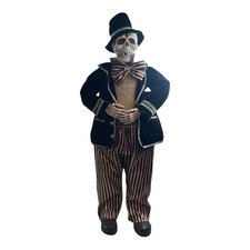 34  Tall Large Groom Skeleton Statue Halloween Decor Wedding Creepy Prop Spooky