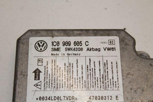 VW PASSAT B5 3B2 Airbag-Steuergerät 5WK43130 0034LD0L7VDR 1C0909605C 17888988