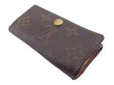 LOUIS VUITTON Key holder Brown beige gold Women M62631 Authentic secondhand