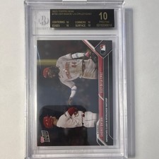 2023 Topps Now Shohei Ohtani/Elly De La Cruz Beckett BGS 10 pristine black label