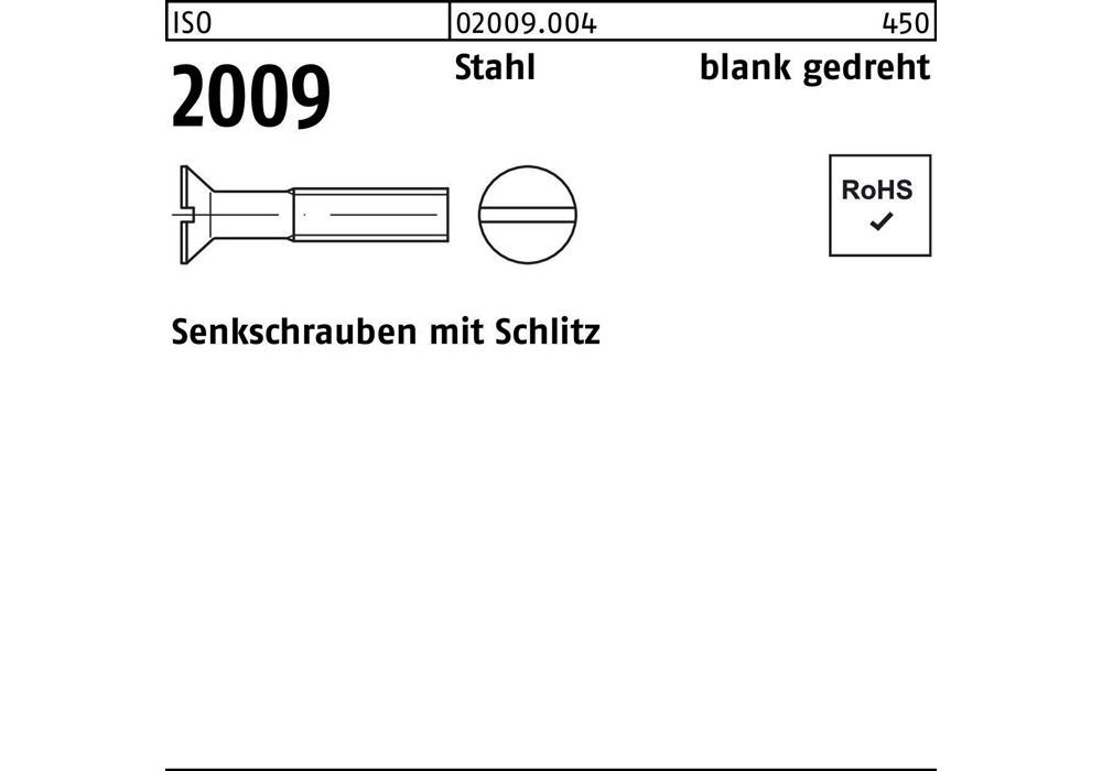 Reyher Senkschraube ISO 2009 m.Schlitz M 1,6 x 4 Стальная заготовка gedreht