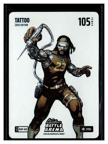 Bo Jackson Battle Arena Griffey #BLBF-626 Tattoo Fernado Tatis Jr Blizzard Steel