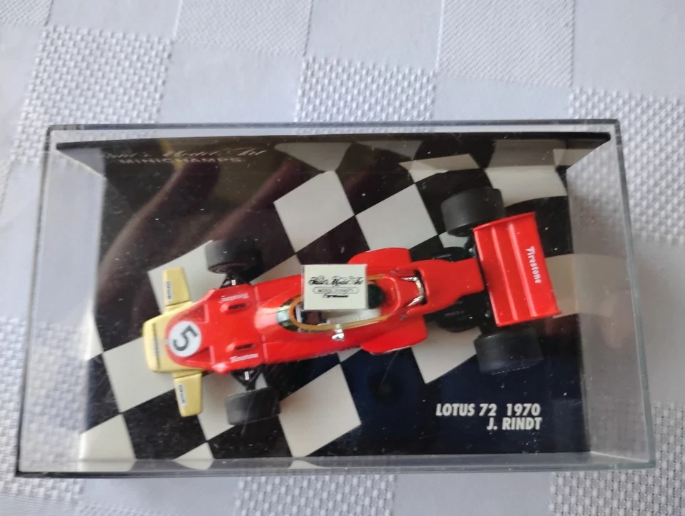 Minichamps Jochen Rindt Lotus 1970 British GP 1/43 Diecast - Image 4 of 4