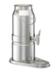 G.E.T 5 Qt. Stainless Steel Milk Dispenser Set with Base - EMC 050 E/3133011