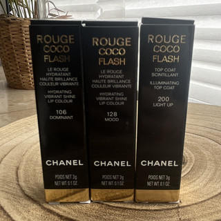 CHANEL Rouge Coco Flash Lippenstift Stick glänzend 106/128/200