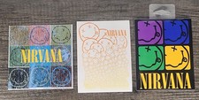36 Band Sticker Lot Rock Metal Alternative Music Merch Nirvana Slipknot