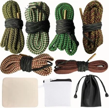 Gun Snake Cleaner, Barrel Rope for Handguns and Rifles .22 .223 & 5.56mm/.22.357