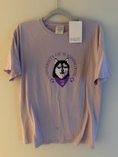 University Of Washington Women’s Shirt Lavender Size M NWT