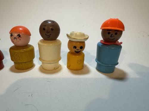 Vintage Fisher Price Little People Figures - Foto 4 di 4