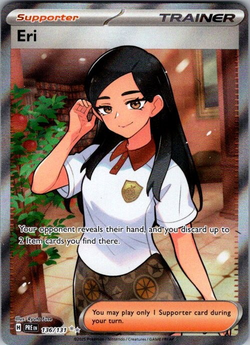 Eri Ultra Rare SV: Prismatic Evolutions 136/131 NM