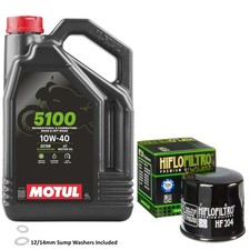 1600 Thunderbird Oil and Filter Kit Motul 5100 10w40 4L Triumph 1600 2011