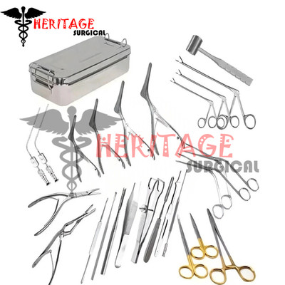 Septoplasty Septum Nasal Surgery Set ENT Surgical Instruments