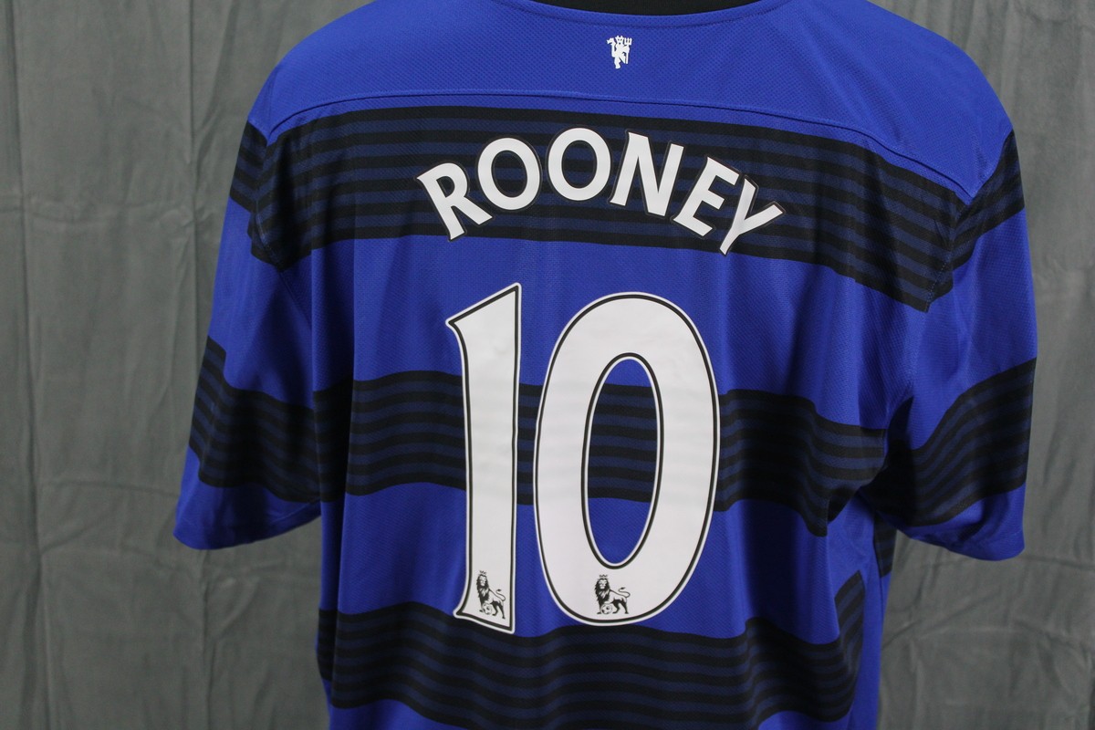 Manchester United Jersey (Retro) - 2012 Away Wayne Rooney 10